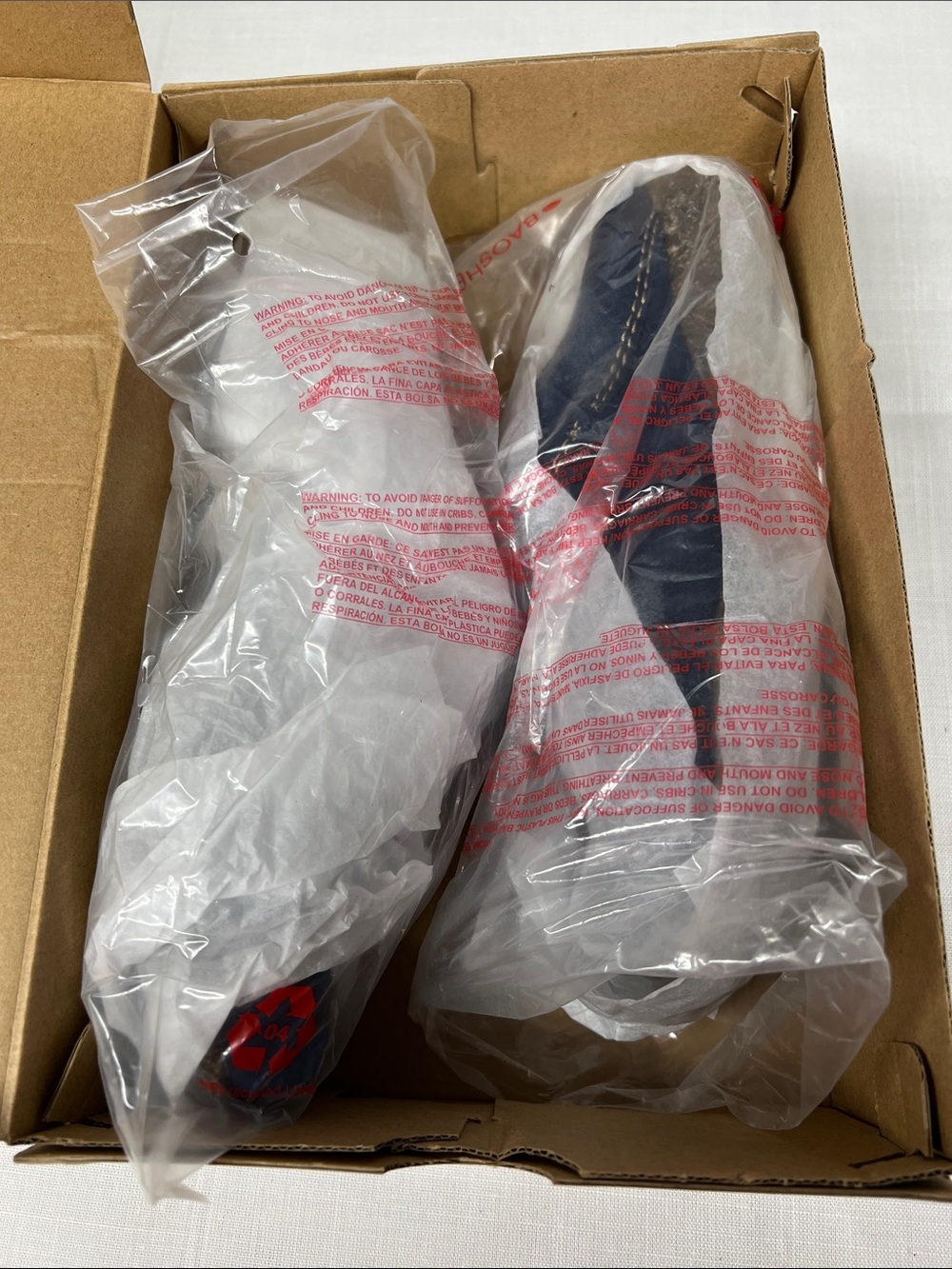 Clarks Navy Suede Slip-On Mules - Picture 4 of 4